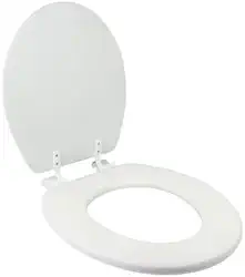 Assento Sanitário Almofadado Branco