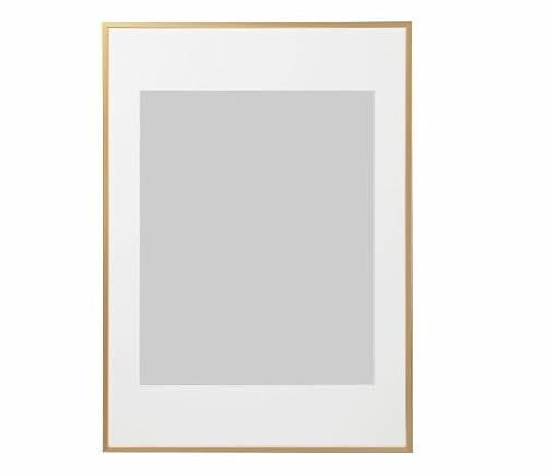 LOMVIKEN ロムヴィーケン フレーム - ゴールドカラー 50x70 cm 604.195.23