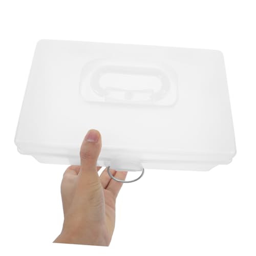 Caja rectangular plástica para almacenar Mahjong miniatura 4