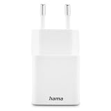 Hama Ładowarka sieciowa mini do Apple (USB C, USB A, 20 W, Quick Charge 3.0, charger, do smartfonów, tabletów, szybkie ładowanie) biała