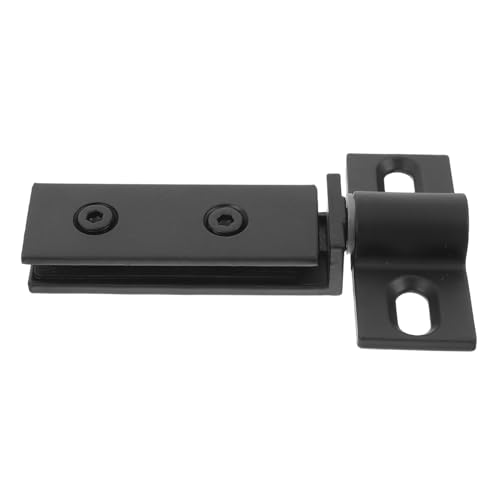 Housoutil Heavy Duty Glass Clamp Hinge Bathroom Door Pivot Hinge Rotating Shaft for Shower Doors