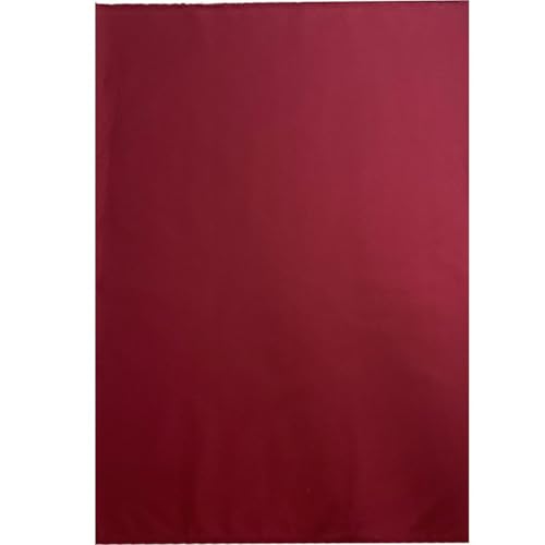 Mybecca Waterproof Canvas Marine Fabric 600 Denier Indoor/Outdoor PU Backing UV Protector Burgundy 1 Yard