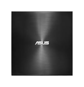 Asus ZenDrive U7M externer DVD-Brenner (für Apple MacBook & Windows PCs/Notebooks, inkl. 2x M-Disk Rohlingen, Brennsoftware & Nero Backup App, M-Disc Support, USB 2.0) schwarz