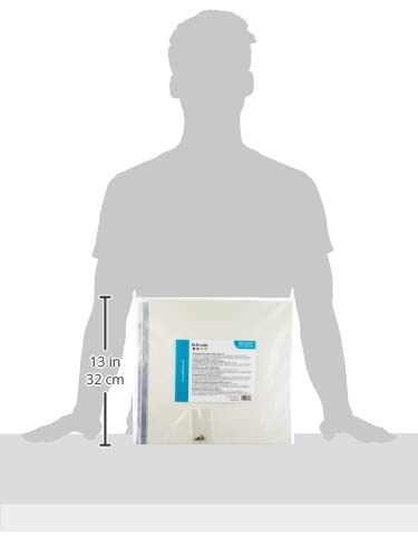 Artemio 30,5 x 30,5 cm Kunststoff Ärmel mit 3-Loch Fotoalbum, 10 Stück, transparent