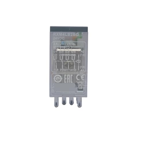 Relé RXM4LB2BD de 14 pines para solucionar fallos de señal en tableros