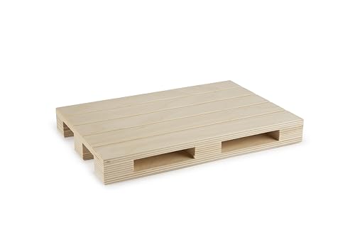 Excelsa Real Wood Plateau à Fromage en Bois, Hêtre, 4 Tailles Disponibles, pour Antipasti et Fromages (30 x 20 cm)