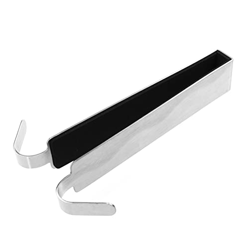 CIYODO 1pc Door Hook Hangers for Clothes Towel Hook Towel Hanger Bag Hanger Storage Hooks Front Door Wreath Hanger Door Clothes Hanger Clothing Hanger Cabinet Hooks Silver Stainless Steel