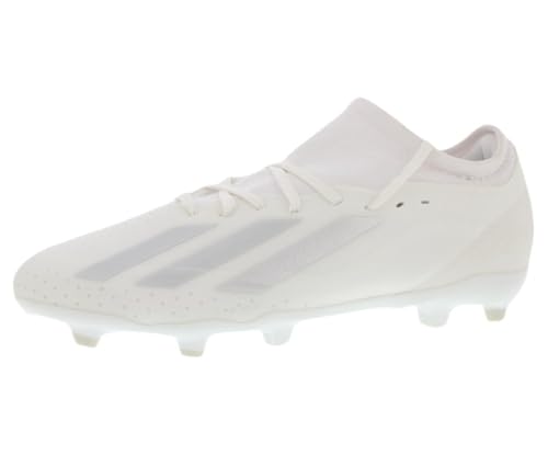 Image of adidas X Crazyfast League Unisex Shoes Size 6, Color: White /Silver-White