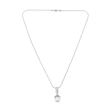 Gatuida Collar Urna Cremación Mujer Acero Inoxidable Colgante Lotus Cristales, Urna para Cenizas de Mascota, Joyería Colgante Abierto Plata, Collar Memorial Portátil