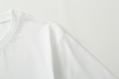 Image of YININF Men's T-Shirts Hipster Short Sleeve Solid Color Crew Neck Cotton Soft Fitted Tees