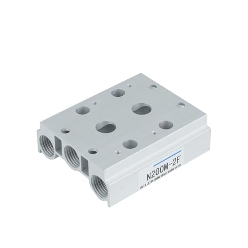Distributeur 4V210 embase 4 stations pour échappement d'air - 2