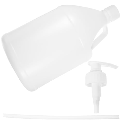 PERSELOSO 大容量液体洗剤ディスペンサー 空容器 詰め替え用食品グレードプラスチック製 洗濯用液体ボトル 漏れ防止密閉設計 家 旅 再利用可能