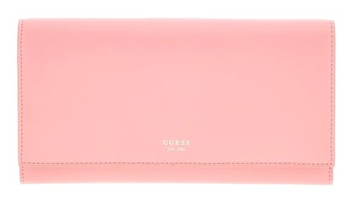 Wallet Travel GUESS rose pâle parfait pour sécuriser vos cartes lors de vos voyages