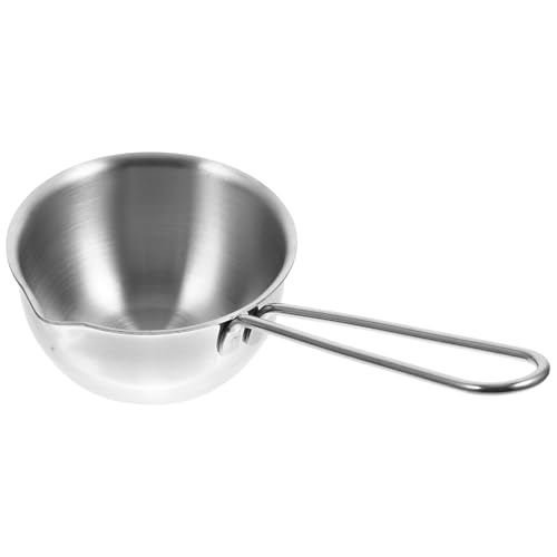 Cazo pequeño de acero inoxidable para calentar aceite e inducción en cocinas modernas 2