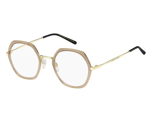 Marc Jacobs Marc 700 84A/23 BEIGE GOLD Eyewear Women Steel, Standard, 51