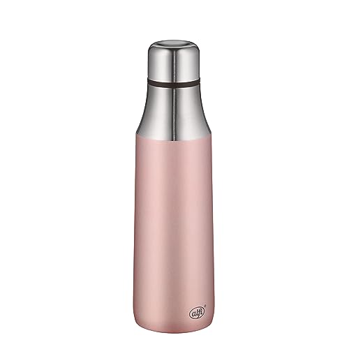 alfi City Bottle 500ml – Isolierflasche aus Edelstahl, Rose