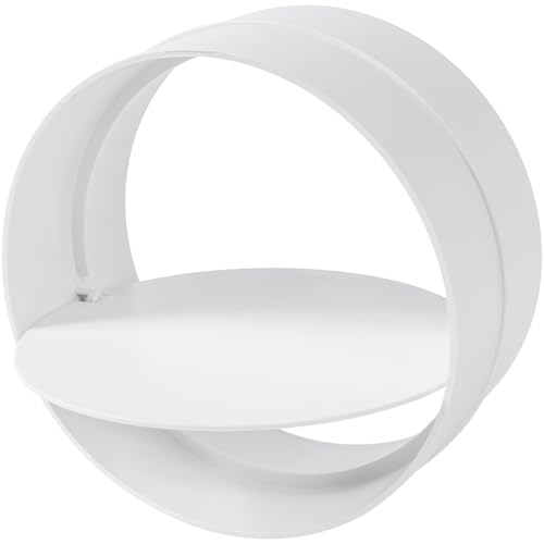 Ø125mm Plastica Inline Backdraft Damper Collegare l'essiccatore e i condotti dell'aria di scarico o bagno con la valvola di ritegno. HVAC, riscaldatore, raffreddamento, cucina,