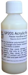 SP201 Acrylic Polymer - 250g (250ml) - Casting Plaster Strengthener and Water Proofer