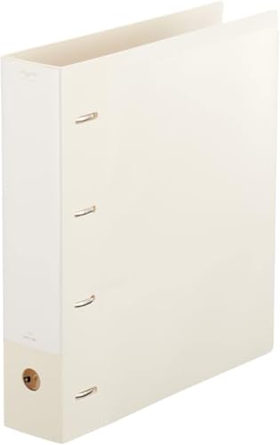 リヒ トラブ m yfa 推し活 4穴リング コレクションファイル ワイド A4 ミルキーホワイト F3301-0