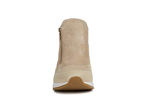 Image of Geox Women's Low-Top Sneakers , Beige Sand , 5 US