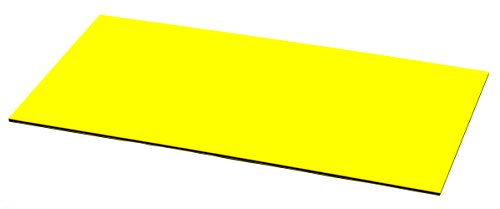 Texas Knifemakers Supply: Yellow-Black-Yellow Knife Handle Spacer (SPR3LAY8) - 12