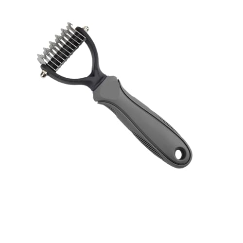 Peigne pour chats et brossage des poils courts en taille S gris