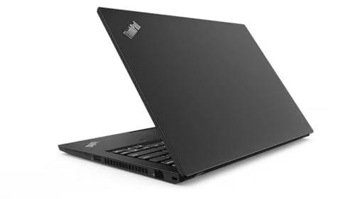 Lenovo Thinkpad T490 laptop biznesowy, 14 cali FHD, Intel Core i7-8665U, 16 GB RAM, 256 GB SSD, klawiatura US QWERTY, Windows 11 Pro (odnowiony)
