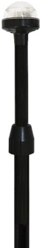 SeaSense Telescopic Stern Light 26 to 48-Inches, Light Only, Black