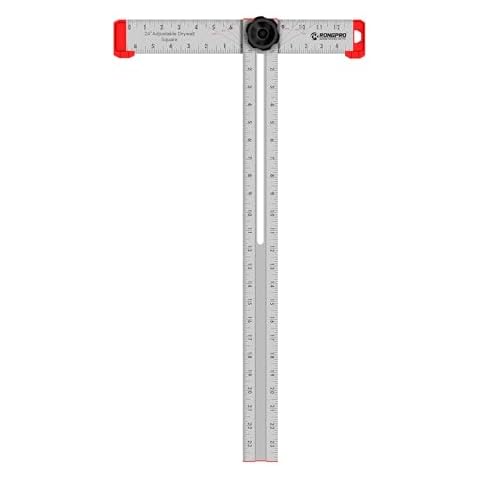 RONGPRO 24 Inch Adjustable T-Square Cover