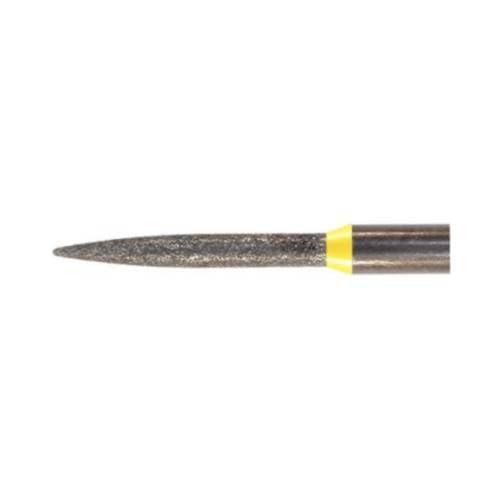 3512.8VF NeoDiamond FG 862.012 Composite Finishing Flame Very Fine Diamond Burs 25/Pk