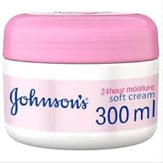 JOHNSON’S, Body Cream, 24 HOUR Moisture, Soft, 300ml