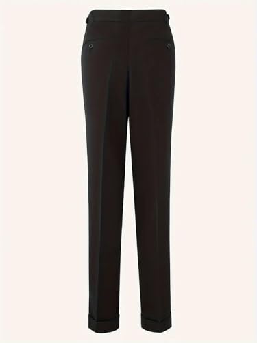 Men's Suit Pants Business Casual Pants Classic Gurkha Pants Men Stretch Work Dress Pants Comfy Trousers with Pockets2