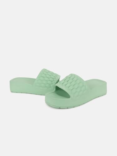 Image of ORTHO JOY EVA Sliders For Women || Waterproof & Everyday Flip Flops for Ladies || Slippers with Cushion Foot Bed || Anti-slip sole || Sweat free || Super flexible