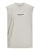 Produktbild JACK&JONES Herren JORVESTERBRO SLEEVELESS Tee SN Tank Top, Moonbeam, XS