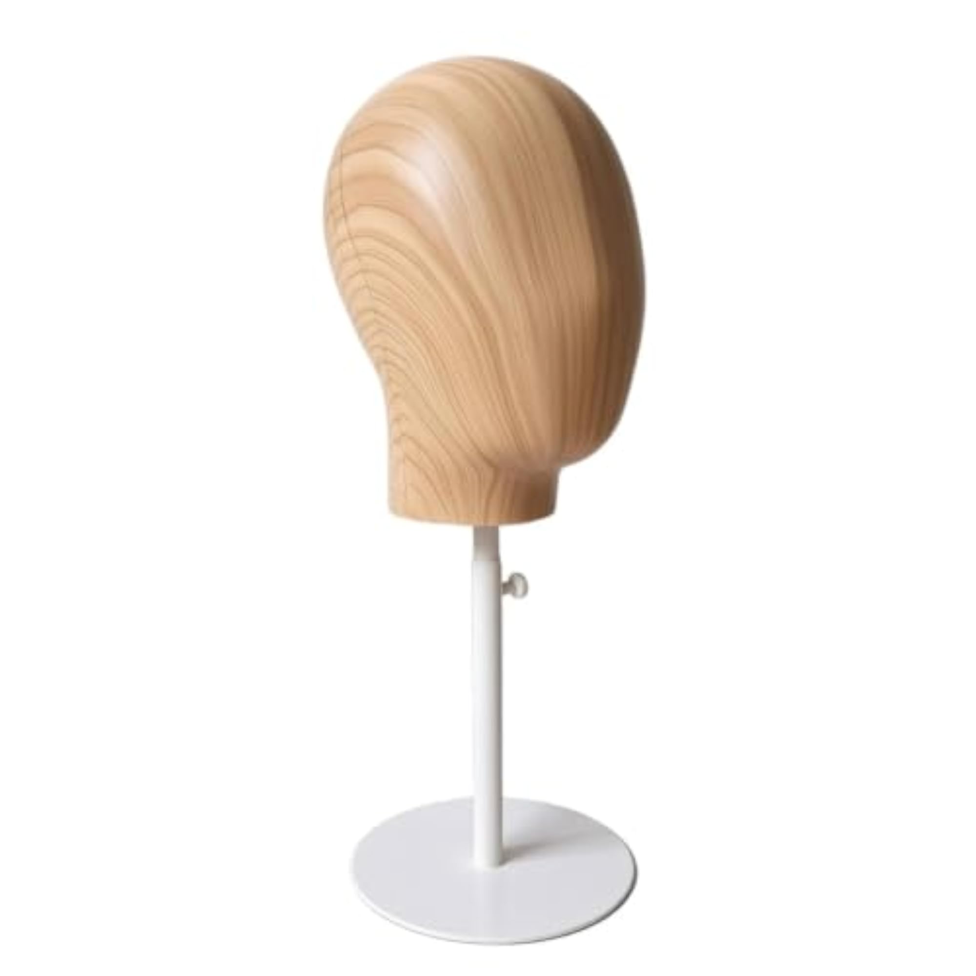 Adjustable-Height Mannequin Head with Stand