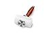 Evwoge Rubber Hammer Mallet for Leatherwork Leather Carving Cowhide Sew DIY Leathercraft Wooden Mallet Wood Handle (T-Head)