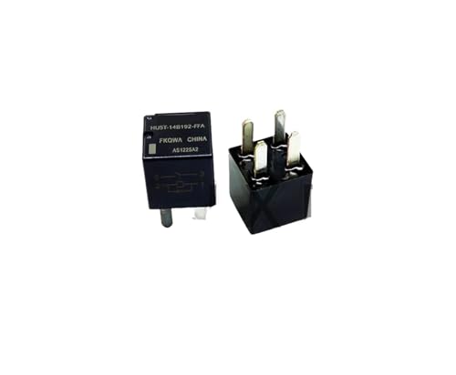 Relais HU5T-14B192-FFA 12V 20A pour automobile à 4 broches lot de 2 pièces
