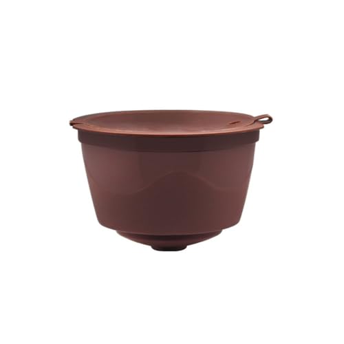 Cápsulas de filtro de café de plástico reutilizables Cabas de café recargables compatibles con cerveceros de gusto Dolce, cápsula reutilizable