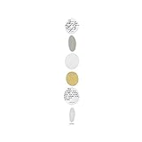 150 cm / Kreise 4,5 - 5,5 cm Räder Zuhause - kleine Kreis-Kette