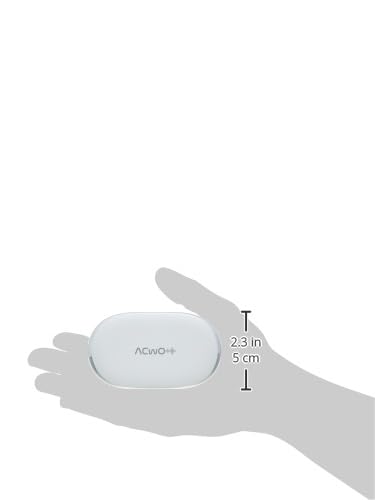 Image of ACwO Dwots Sense OWS Wireless Over Ear Earphones|Situational Awareness|15Mm Titanium Drivers|65 Hours Playback|BT V5.4|Secure Fit|4 Mics with ENC|40Ms Low Latency|Equaliser Modes (Silver White)