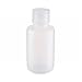 Wheaton 208926 LDPE Leak Resistant Narrow Mouth Bottle, 2oz With 20-410 Screw Cap, Natural, 39mm Diameter x 84mm Height (Case Of 72)