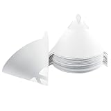 Lacksieb,50 Stück Lackfilter,Resin Filter,Farbfilter,Farbsieb,Papier Siebe,Paint Strainer,Lacksiebe Trichterfiltern,Lackierpistolen Zubehör,Konisches Filtersieb für Autolackierung,Speiseölfilter