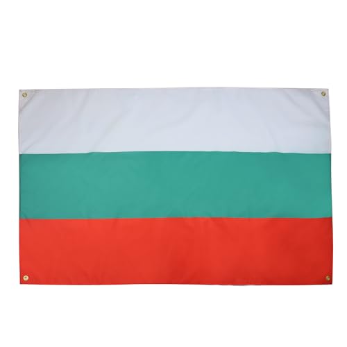 AZ FLAG Drapeau Bulgarie 150x90 cm avec 4 oeillets, Pavillon Bulgare pour balcon ou mur