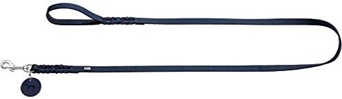 Laisse pour chien en cuir souple robuste HUNTER Solid Education 110cm