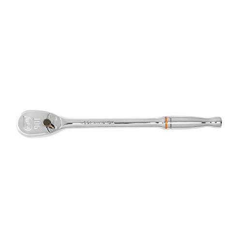 Image of GEARWRENCH 2 Pc. 1 /4 inch & 3 /8 inch Drive 90 Tooth Long Handle Teardrop Ratchet Set - 81268T