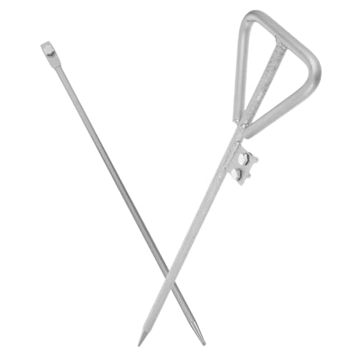 Varilla de tierra galvanizada de alta resistencia para antenas eléctricas DOITOOL, 2 piezas