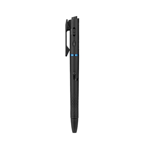OLIGHT OPen 3 EDC Stiftlampe 120 Lumen mit Grünem Rotem und Weißem Licht Wiederaufladbare USB C LED Taschenlampe für Büro Schreiben Präsentationen Arbeit Geschäftsgeschenk(Schwarz)