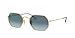 Produktbild Ray-Ban Unisex 0rb3556n Lesebrille, Braun (Gold), 53