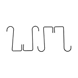 Applications polyvalentes : que vous souhaitiez monter ces crochets sur un mur, une terrasse, une clôture ou une porte, ils sont adaptés pour une utilisation en intérieur et en extérieur. Ils sont et peuvent être utilisés dans les salons, jardins, garages, balcons, etc. Le design simple avec des tourbillons primitifs ajoute une valeur esthétique à toutes les occasions.