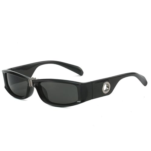 Lunettes de soleil tendance UV400 hommes femmes - Monture mince pour voyage et randonnée